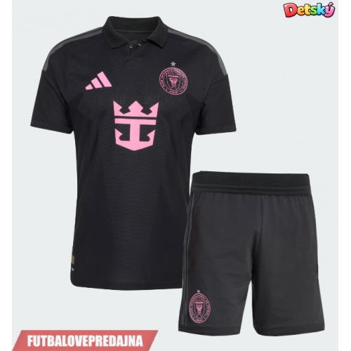 Lacne Dětský Futbalové dres Inter Miami Casemiro #5 2026-27 Krátky Rukáv - Preč (+ trenírky)